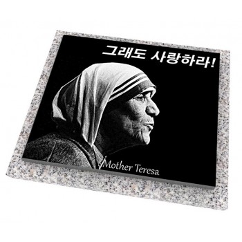 평장형사진비석(43cm*37cm)